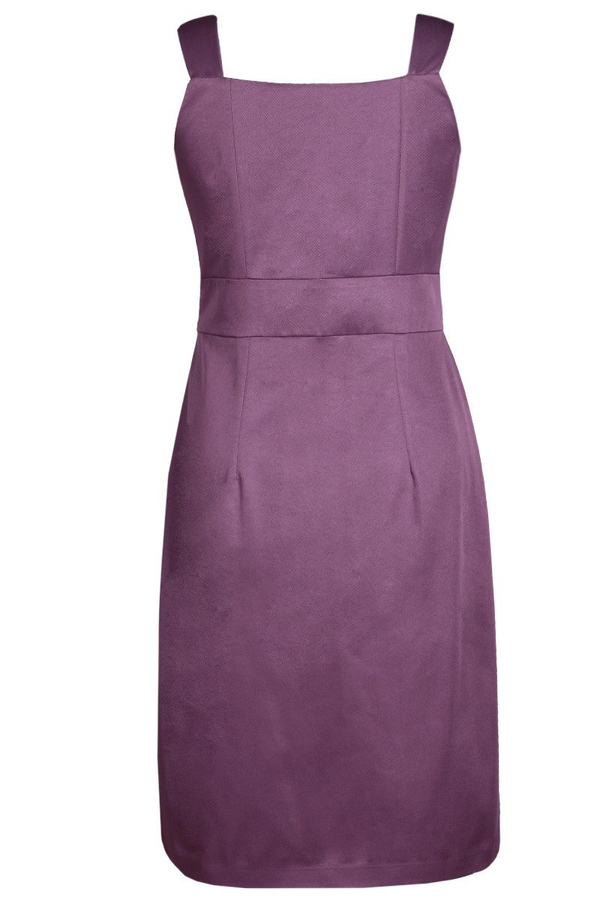 Sukienka FSU759 AMARANTOWY CIEMNY