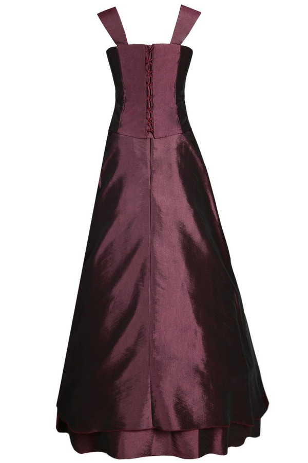 Sukienka FSU059 EKRI CIEMNY