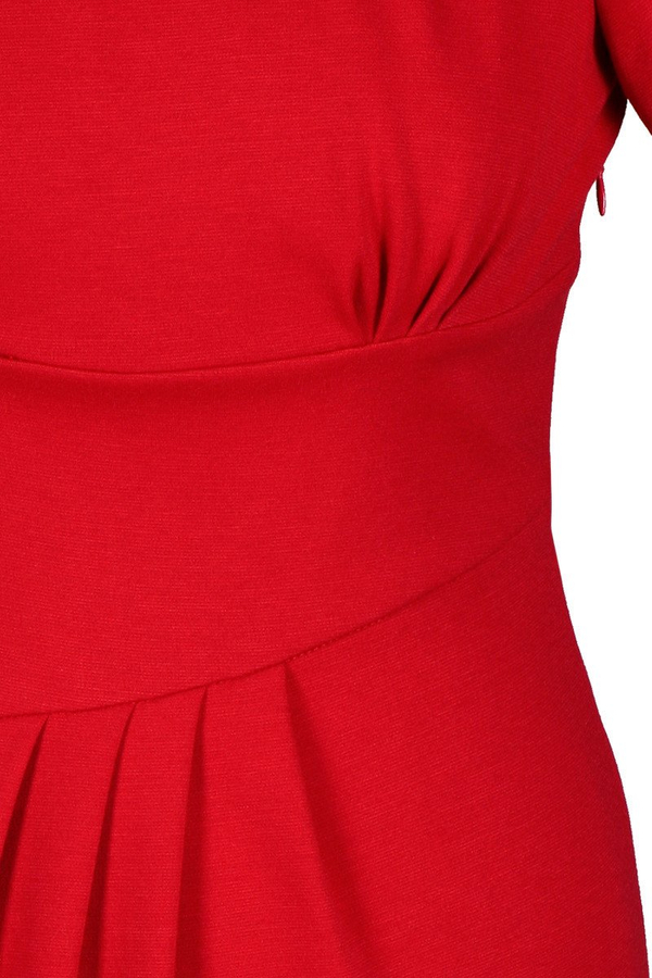 Sukienka FSU237 CZERWONY
