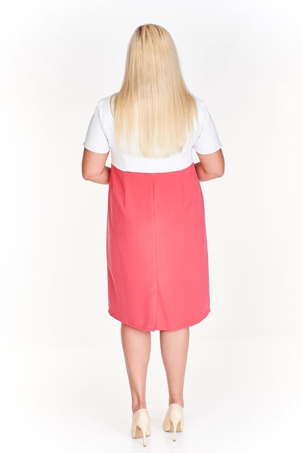 Sukienka FSU897 MALINOWY