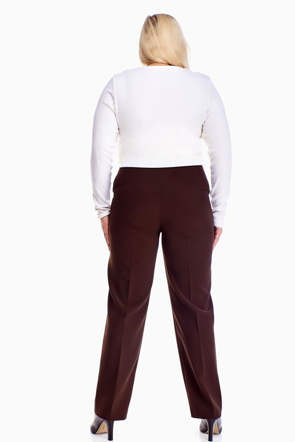 Spodnie FSD1131 CZEKOLADOWY CIEMNY