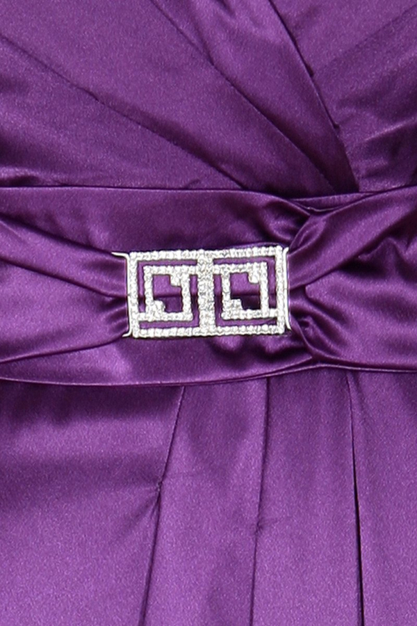 Sukienka FSU197 PURPUROWY