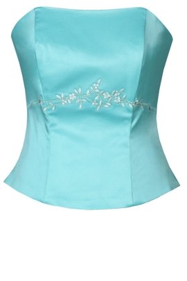 Gorset FGR042 TURKUSOWY ŚREDNI