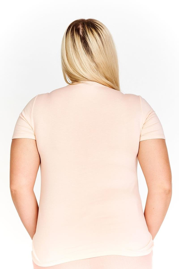 DARBET Bluzka  M1502 łososiowy jasny