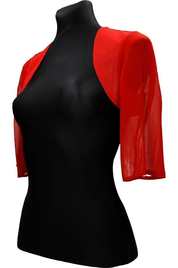 Bolerko FBL174 CZERWONY