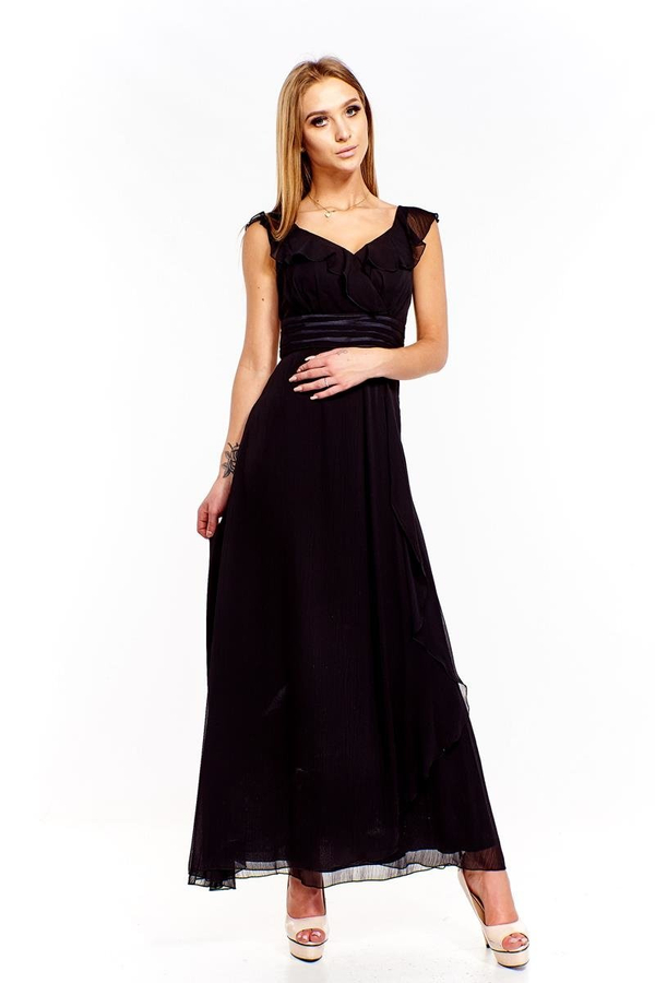 Suknia FSU734 CZARNY