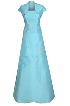 Sukienka FSU089 TURKUSOWY