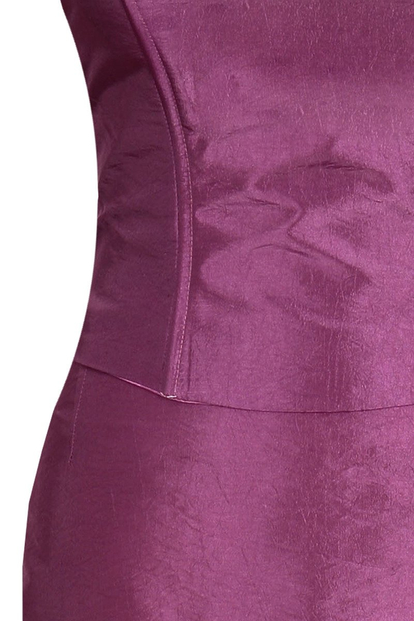 Sukienka FSU031 AMARANTOWY CIEMNY