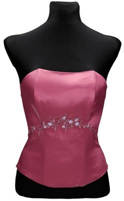 Gorset FGR042 AMARANTOWY CIEMNY