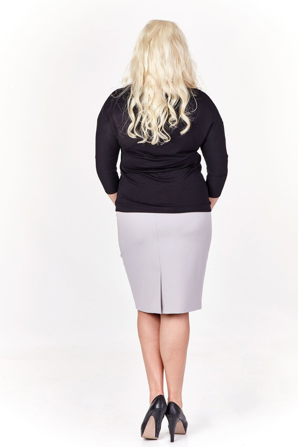 Spódnica FSP920 SZARY JASNY