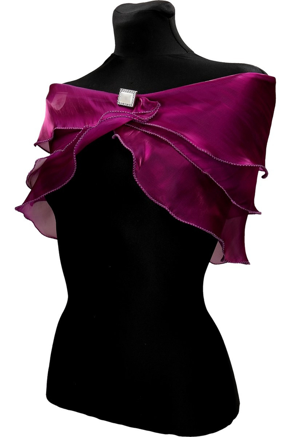 Bolerko FBL170 AMARANTOWY CIEMNY