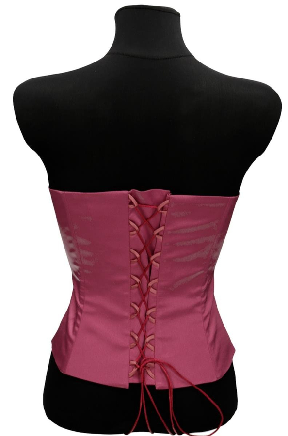 Gorset FGR042 RÓŻOWY CIEMNY