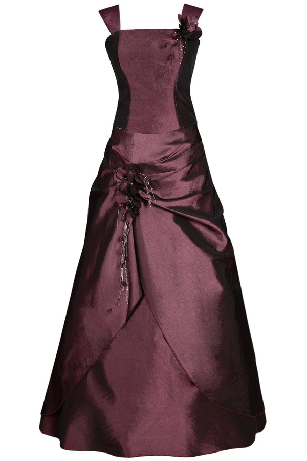 Sukienka FSU059 EKRI CIEMNY