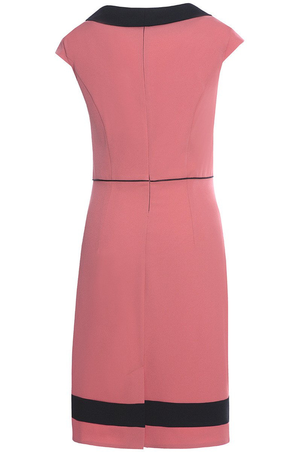 Sukienka FSU343 CEGLASTY CZARNY