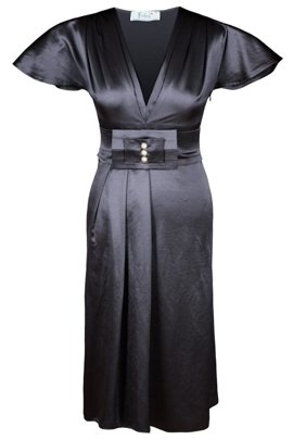 Sukienka FSU1109 SZARY