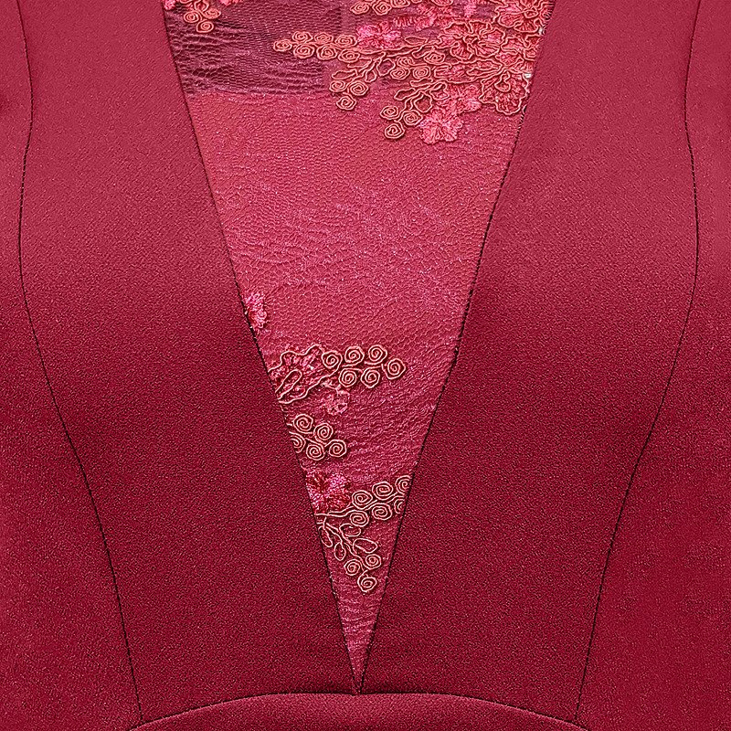 Sukienka FSU875 MALINOWY