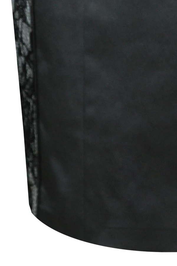 Sukienka FSU901 SZARY + BIAŁY