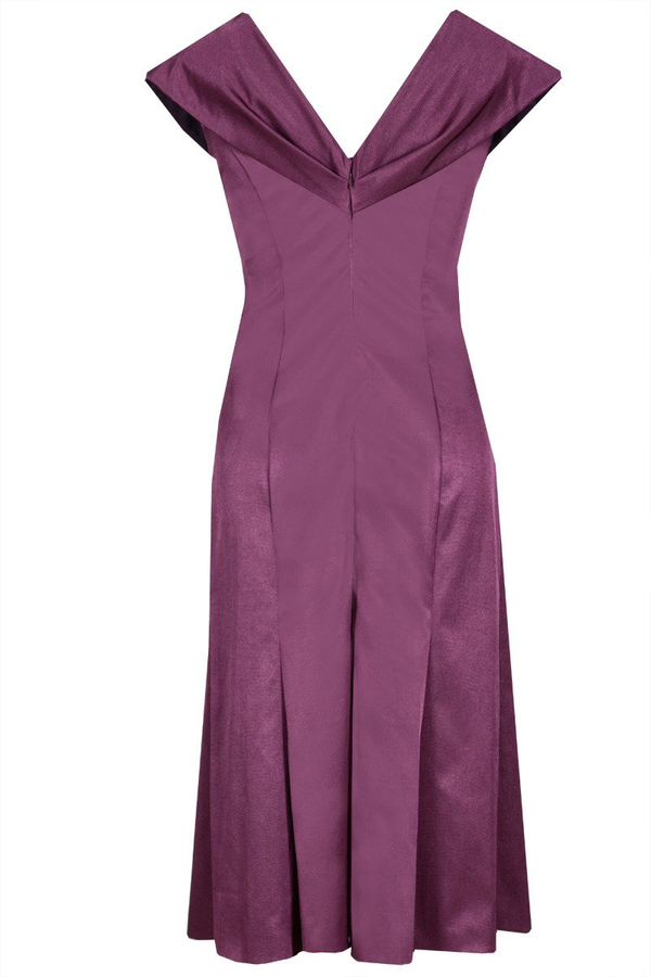 Sukienka FSU192 PURPUROWY