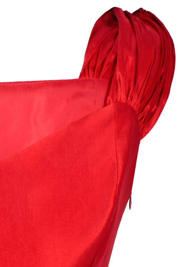 Sukienka FSU135 CZERWONY