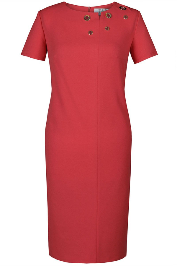 Sukienka FSU1110 KORALOWY