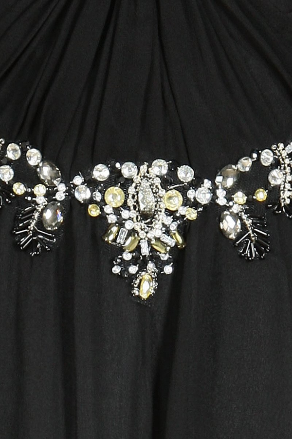 Suknia FSU704 CZARNY