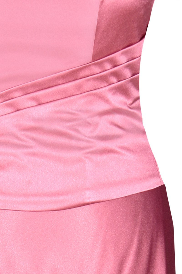 Sukienka FSU019  AMARANTOWY JASNY