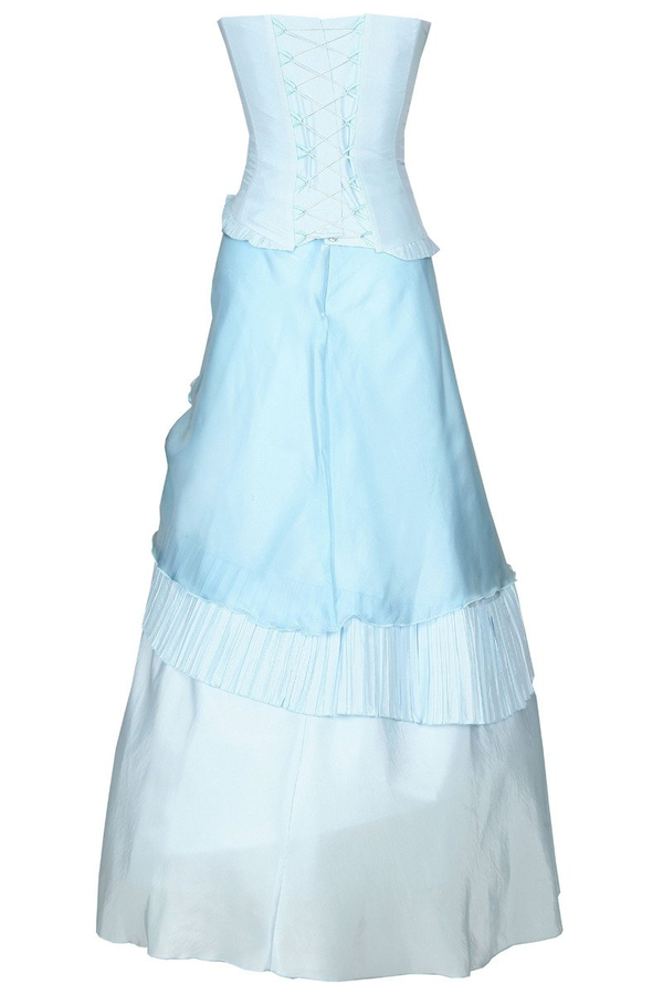 Sukienka FSU076 BŁEKITNY