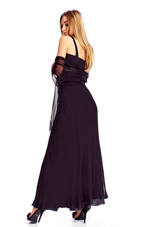 Suknia FSU717 CZARNY