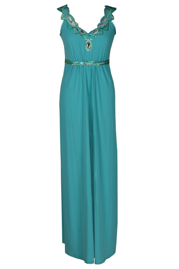 Suknia FSU732 TURKUS CIEMNY