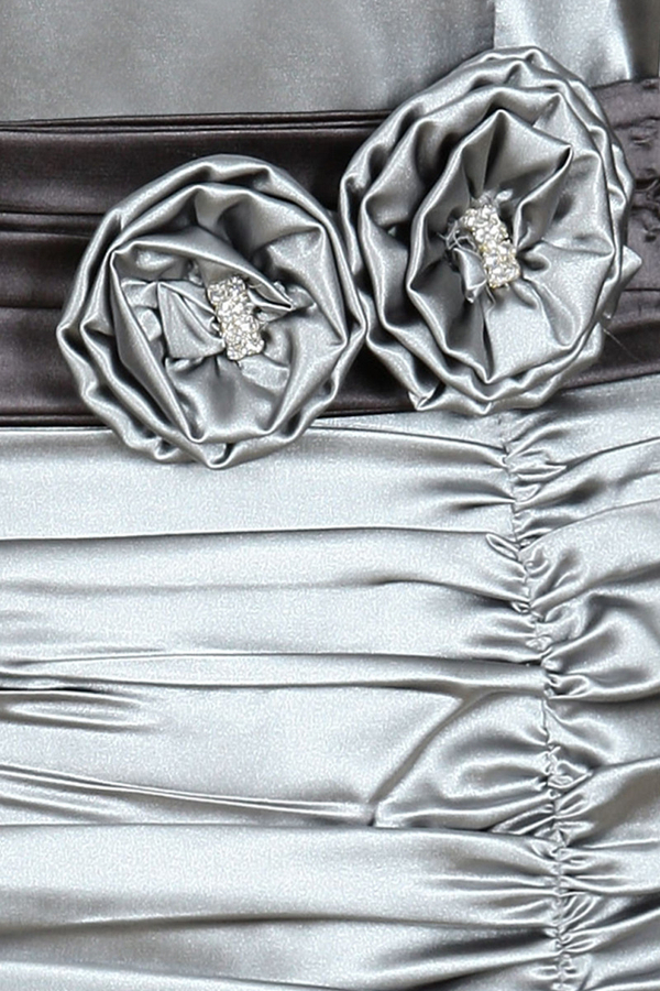 Sukienka FSU190 SZARY