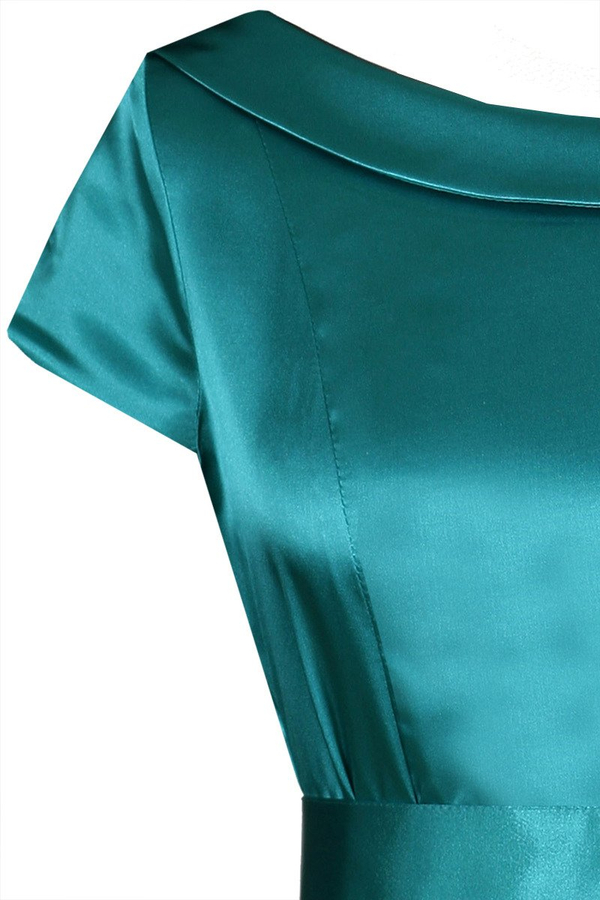 Sukienka FSU199 NIEBIESKI MORSKI