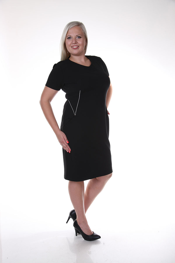 Sukienka FSU869  CZARNY