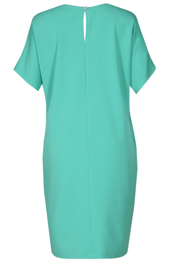 Sukienka FSU1116 TURKUSOWY CIEMNY