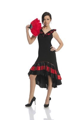 Sukienka FSU102 CZARNY