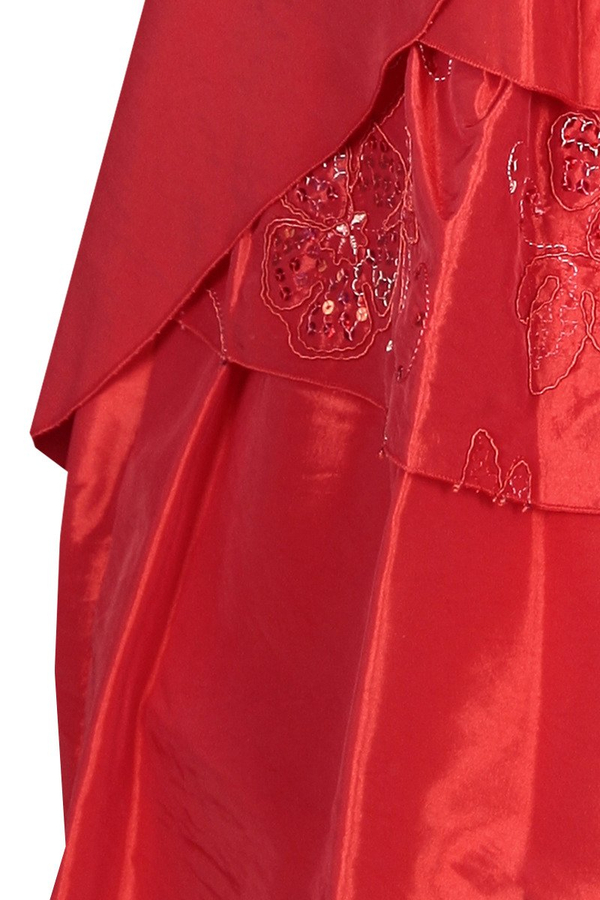 Sukienka FSU058 CZERWONY