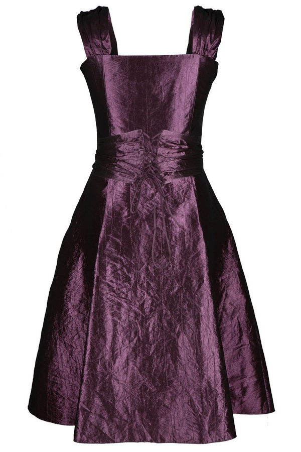 Sukienka FSU135 BAKŁAŻAN