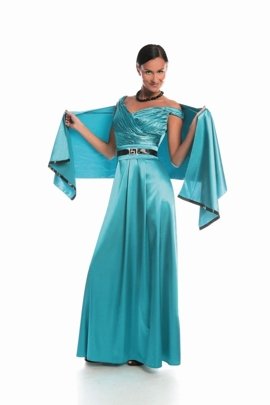 Suknia FSU733 TURKUS CIEMNY