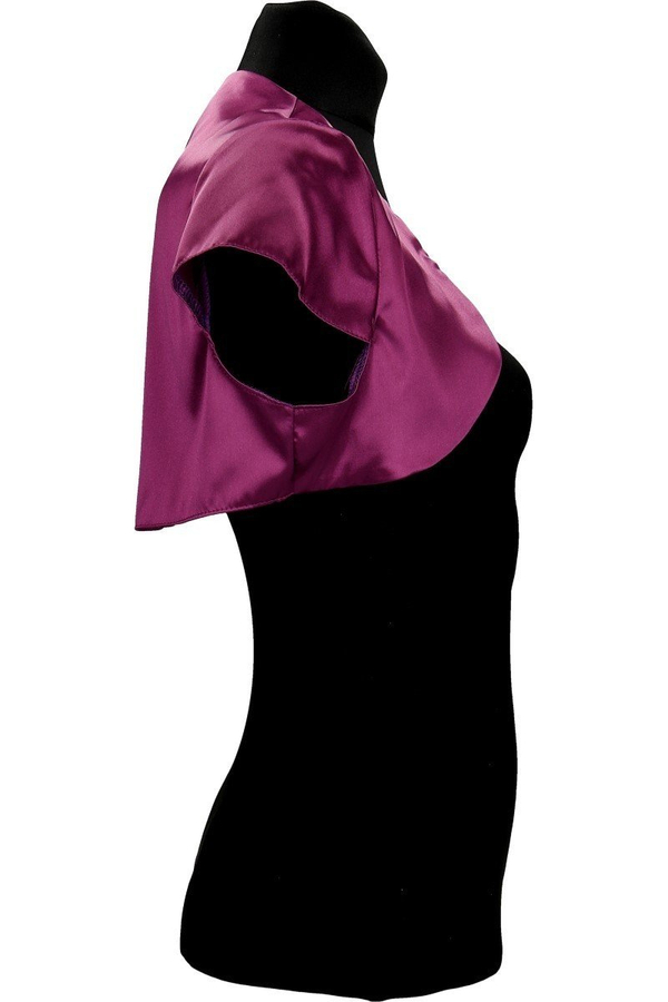 Bolerko FBL172  AMARANTOWY CIEMNY