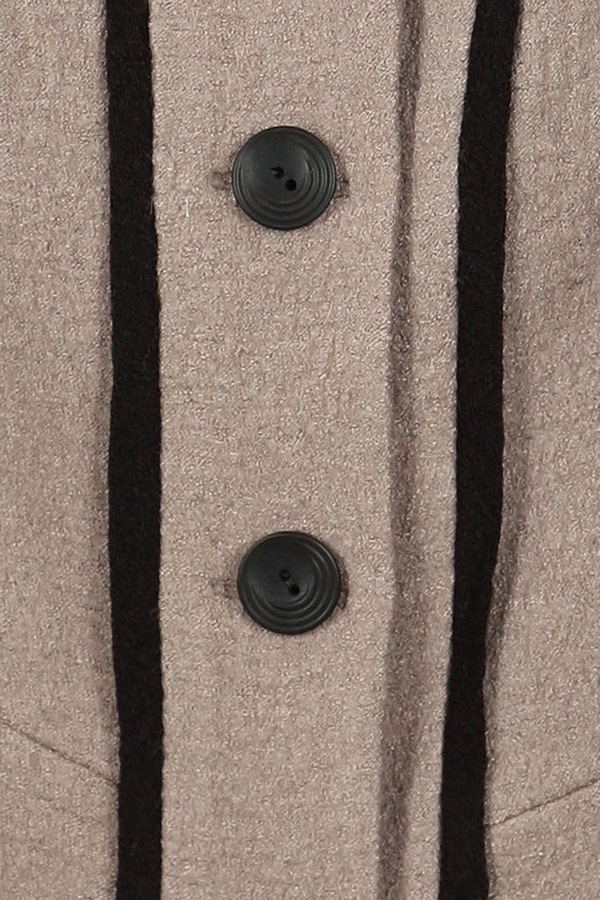 Żakiet FZA449 BEŻOWY CIEMNY