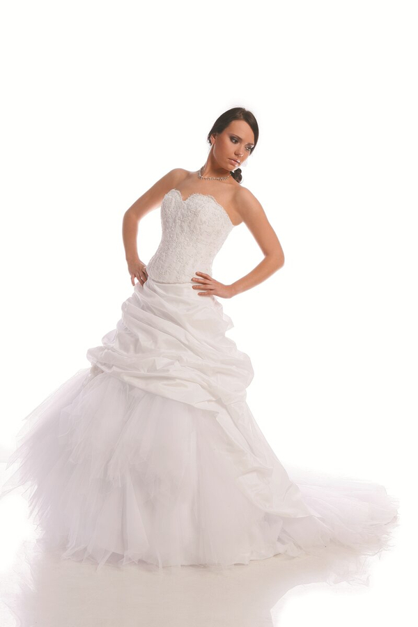 Wedding dress FSS512 WHITE