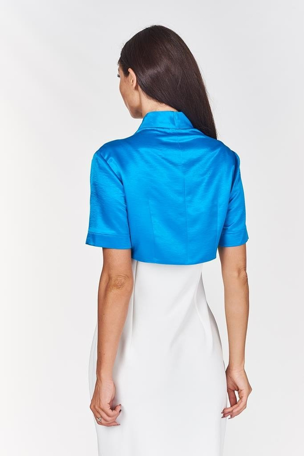 Żakiet FZA925 TURKUSOWY CIEMNY