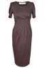 Sukienka FSU237 CZEKOLADOWY