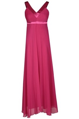 Sukienka FSU166 AMARANT ŚREDNI