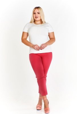 AS Spodnie  M1748 malinowy