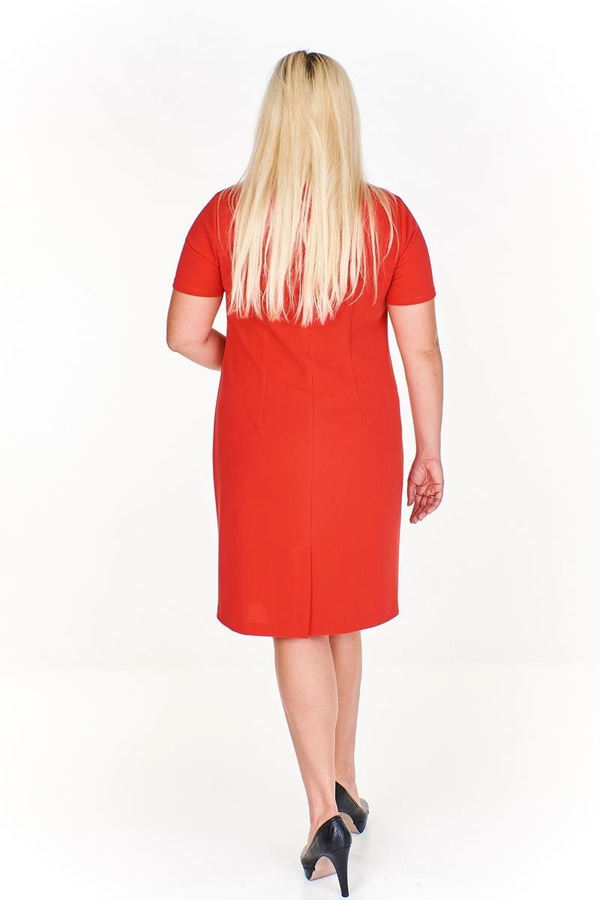 Sukienka FSU1110 KORALOWY