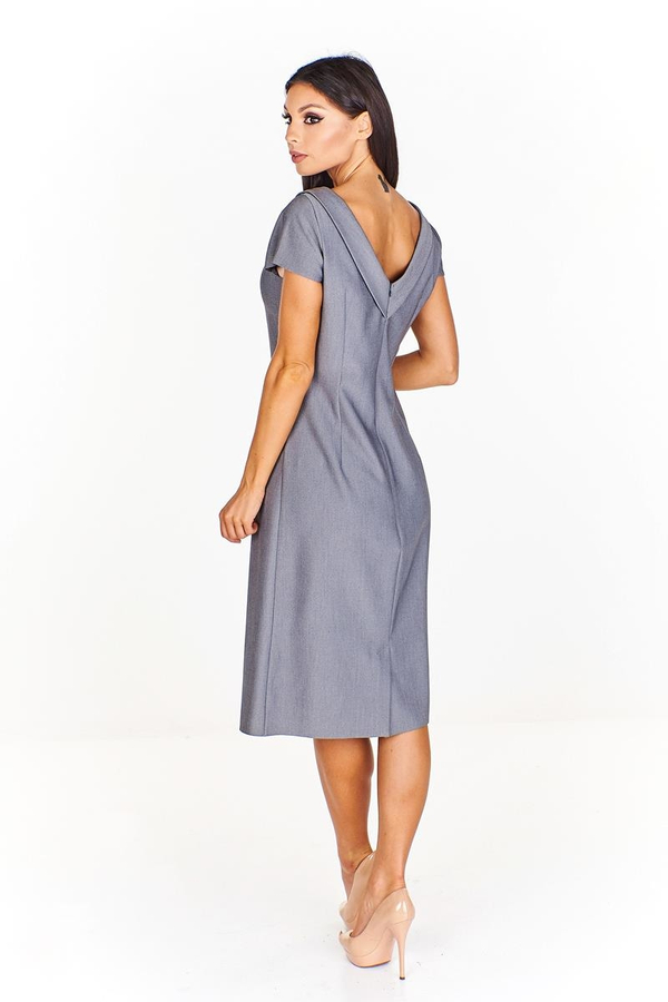 Sukienka FSU199  SZARY