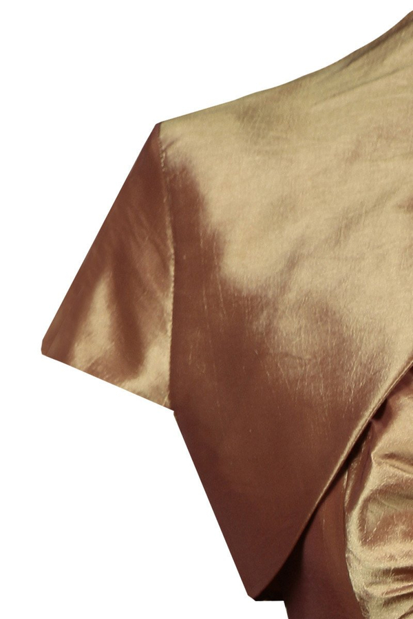 Sukienka FSU155 ZŁOTO STARE