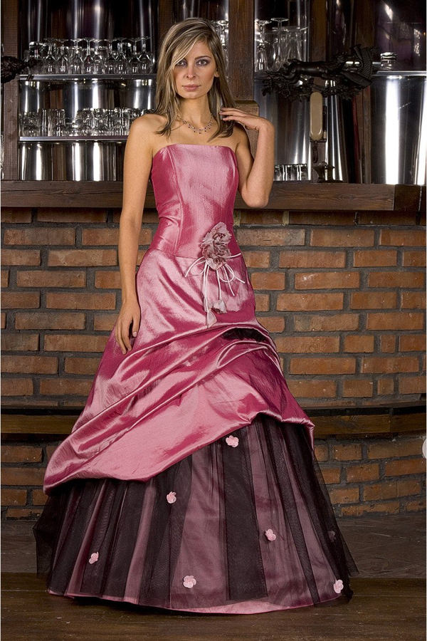 Dress FSU038 DIRTY PINK