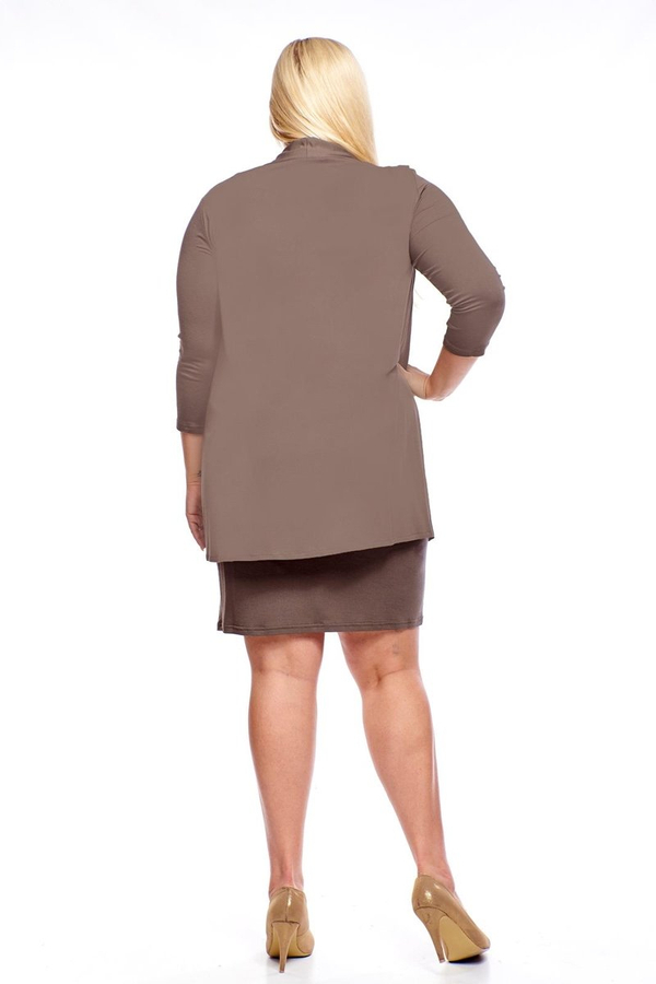 Sukienka FSU1010 KHAKI