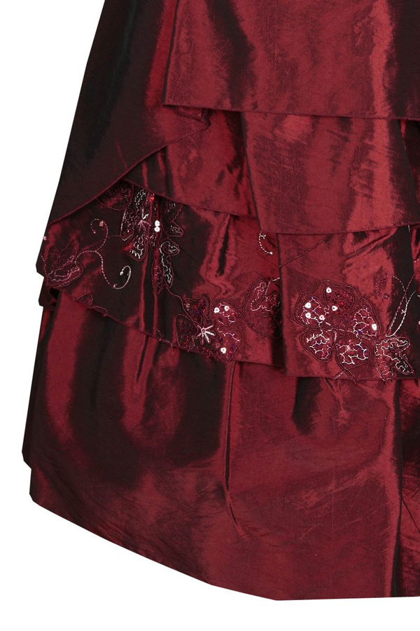 Sukienka FSU058 BORDOWY